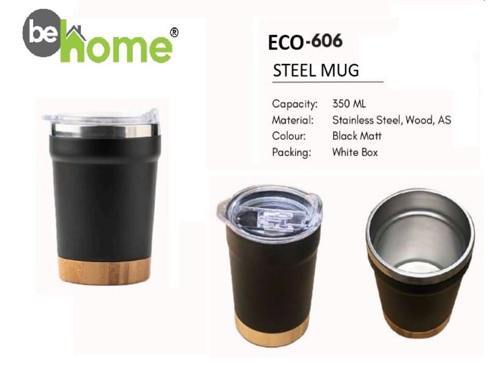 Behome Steel Mug Eco-606